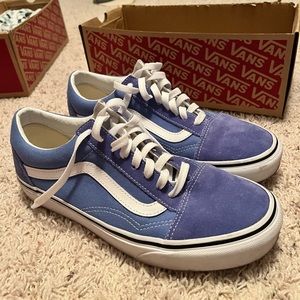 Vans Old Skool Blue Suede